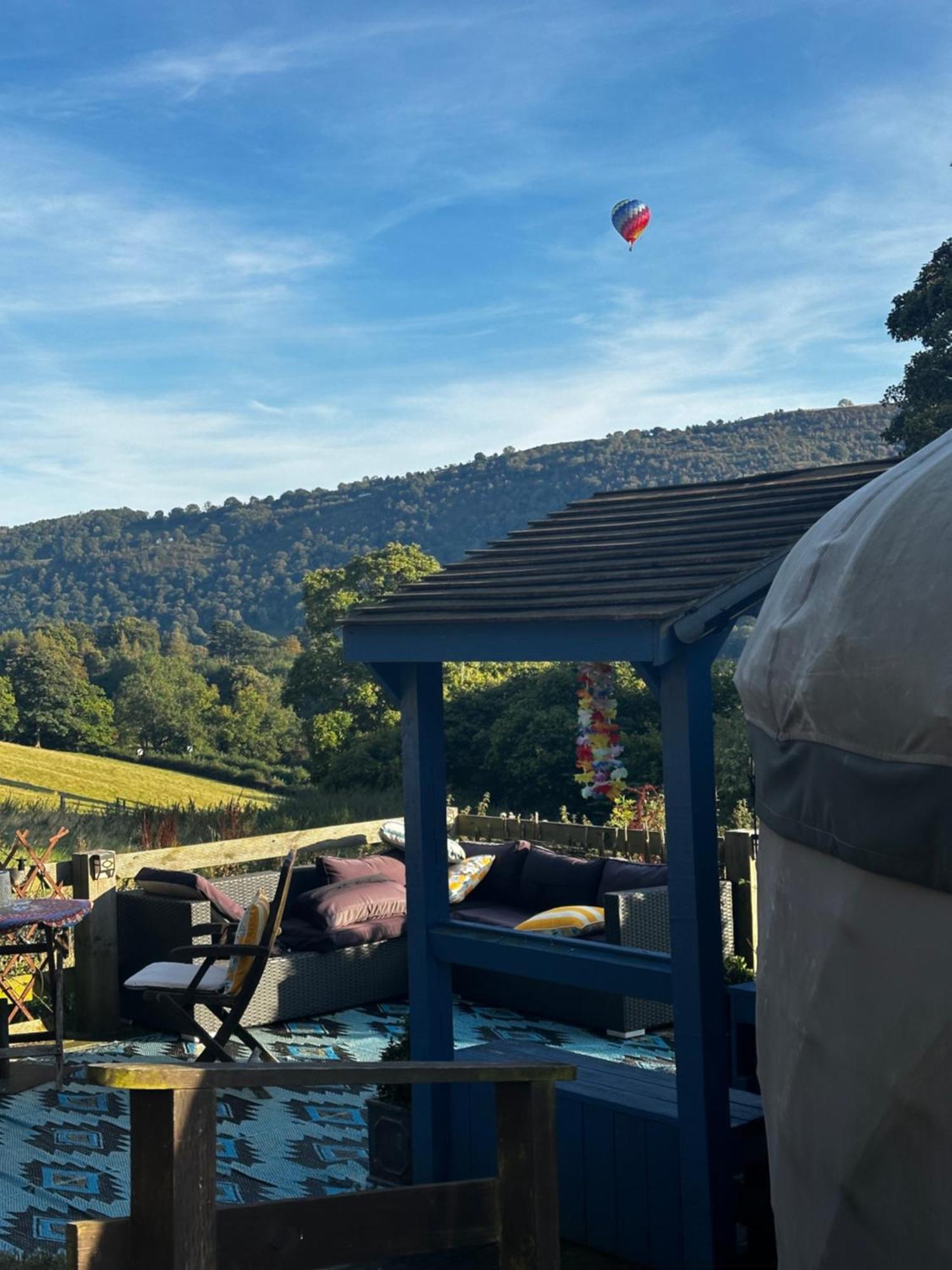 Sunbank Yurt Hotel Llangollen Eksteriør billede
