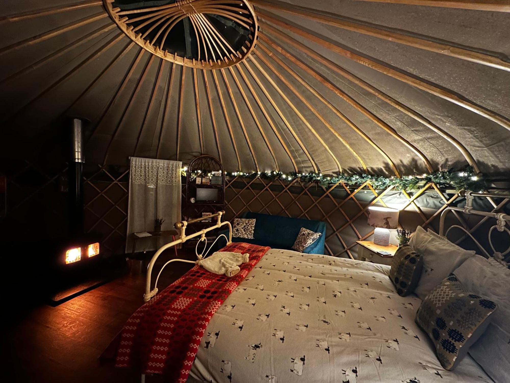 Sunbank Yurt Hotel Llangollen Eksteriør billede